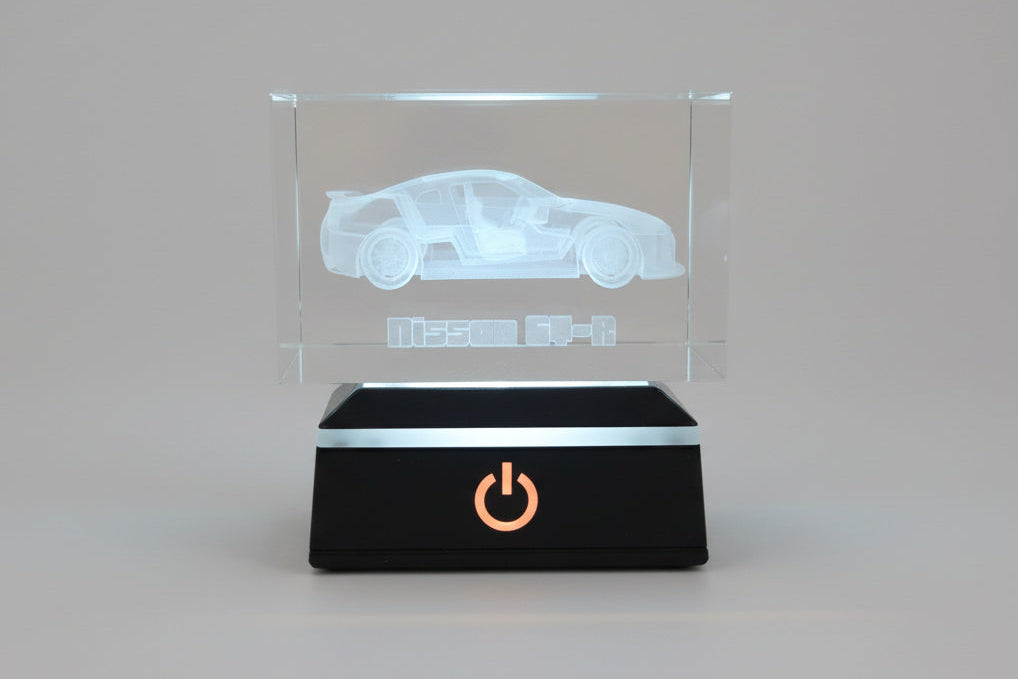 Cristal 3D Nissan GT-R. L'icône de l'automobile japonaise s'invite dans votre salon