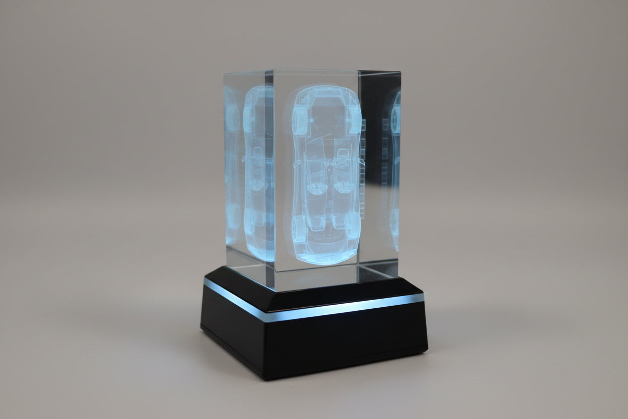 Cristal 3D Nissan GT-R. L'icône de l'automobile japonaise s'invite dans votre salon