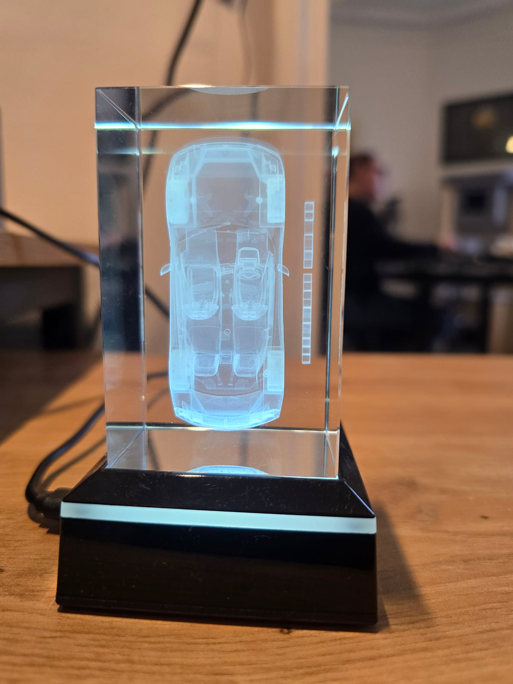 Cristal 3D Nissan GT-R. L'icône de l'automobile japonaise s'invite dans votre salon