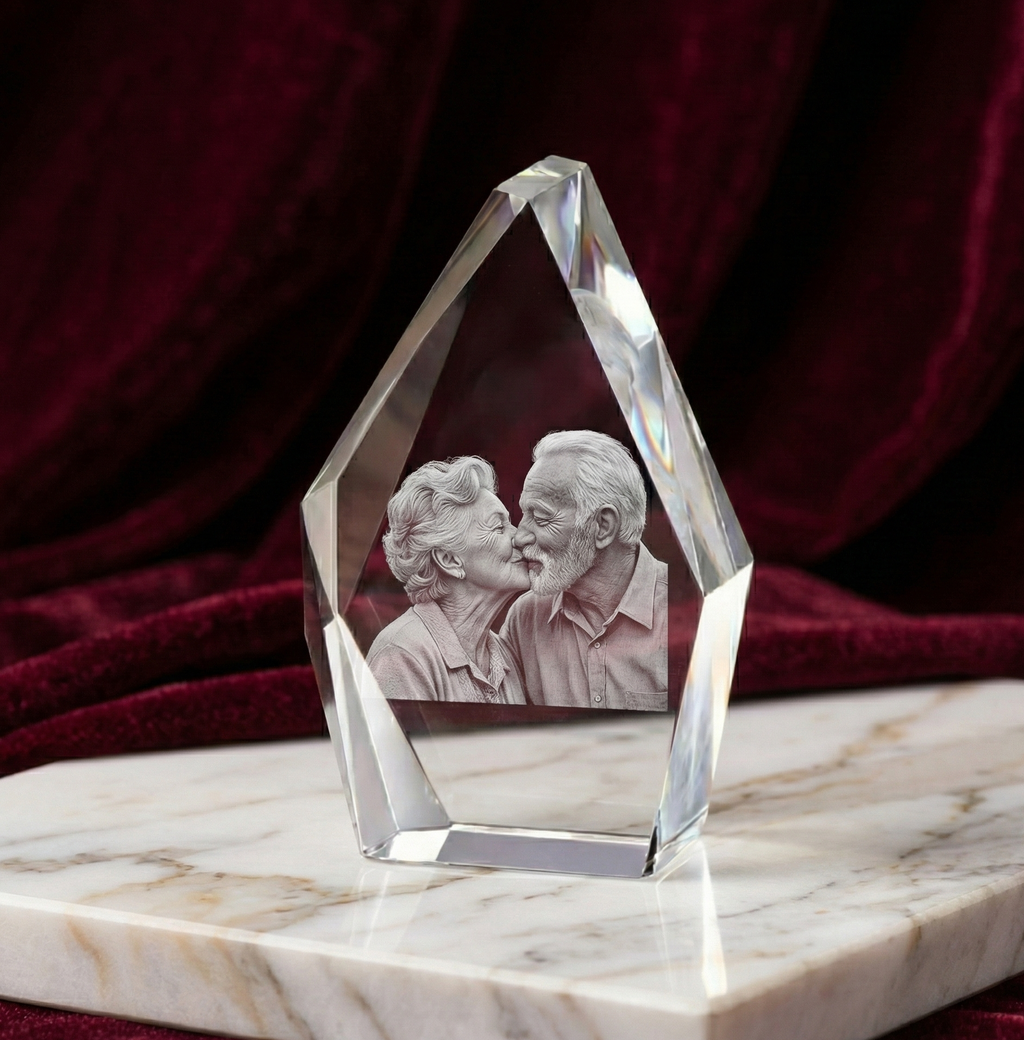 Cristal Iceberg personnalisé 3D